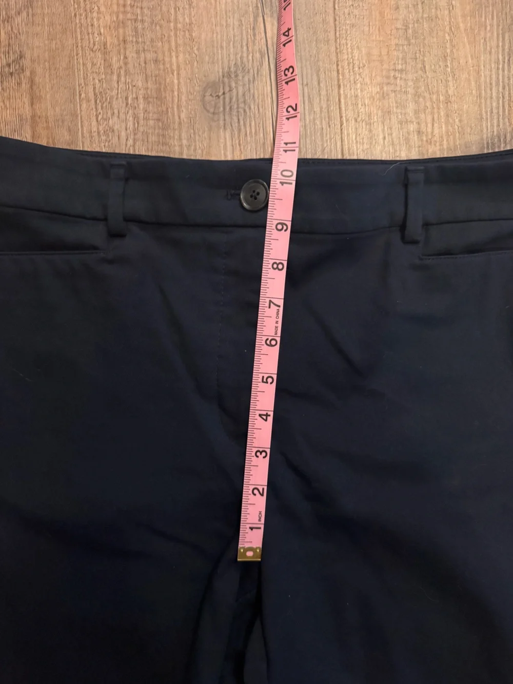 LOFT Sutton Skinny Pants in Navy - size 12